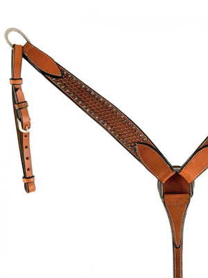 Bricole Western basket tooled