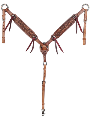 Ensemble de bride & bricole western Petal Trail
