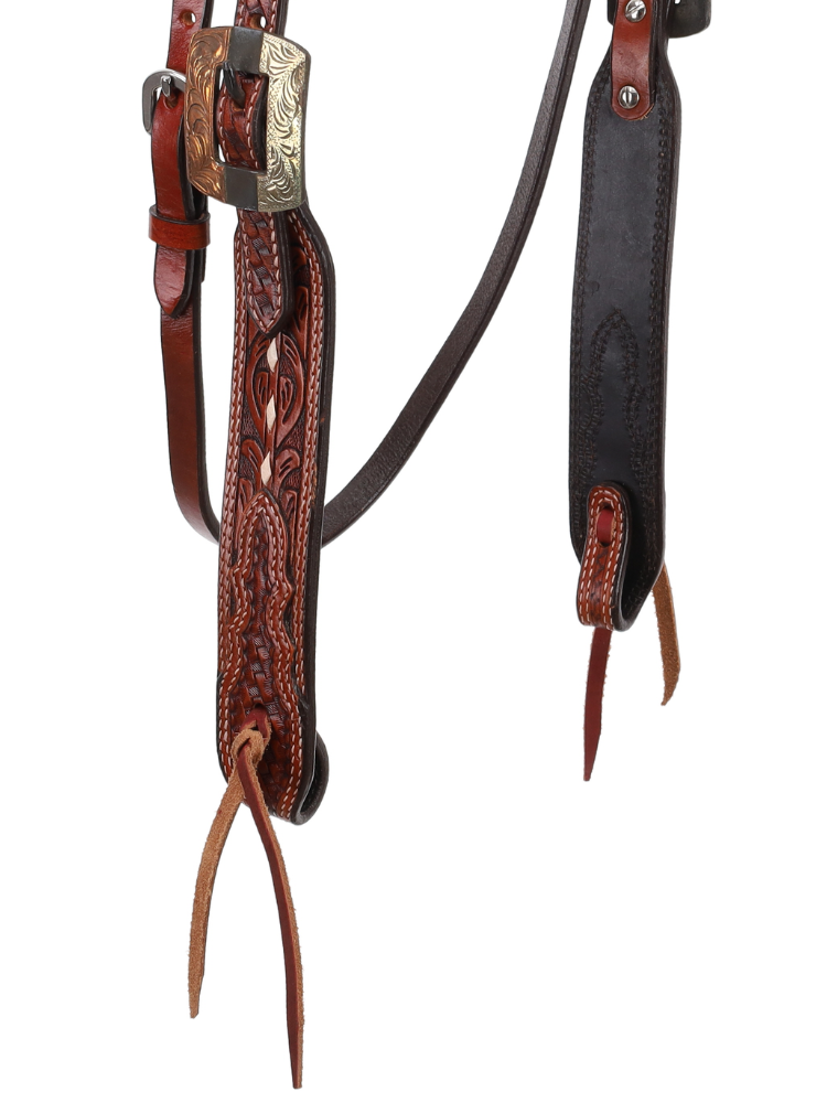 Bride western à frontal Saddle Stitch