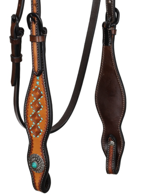 Bride western à frontal Sierra Diamond