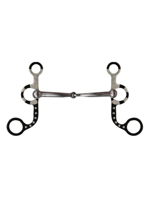 Mors western simple brisure Silver Beads et accents engravés