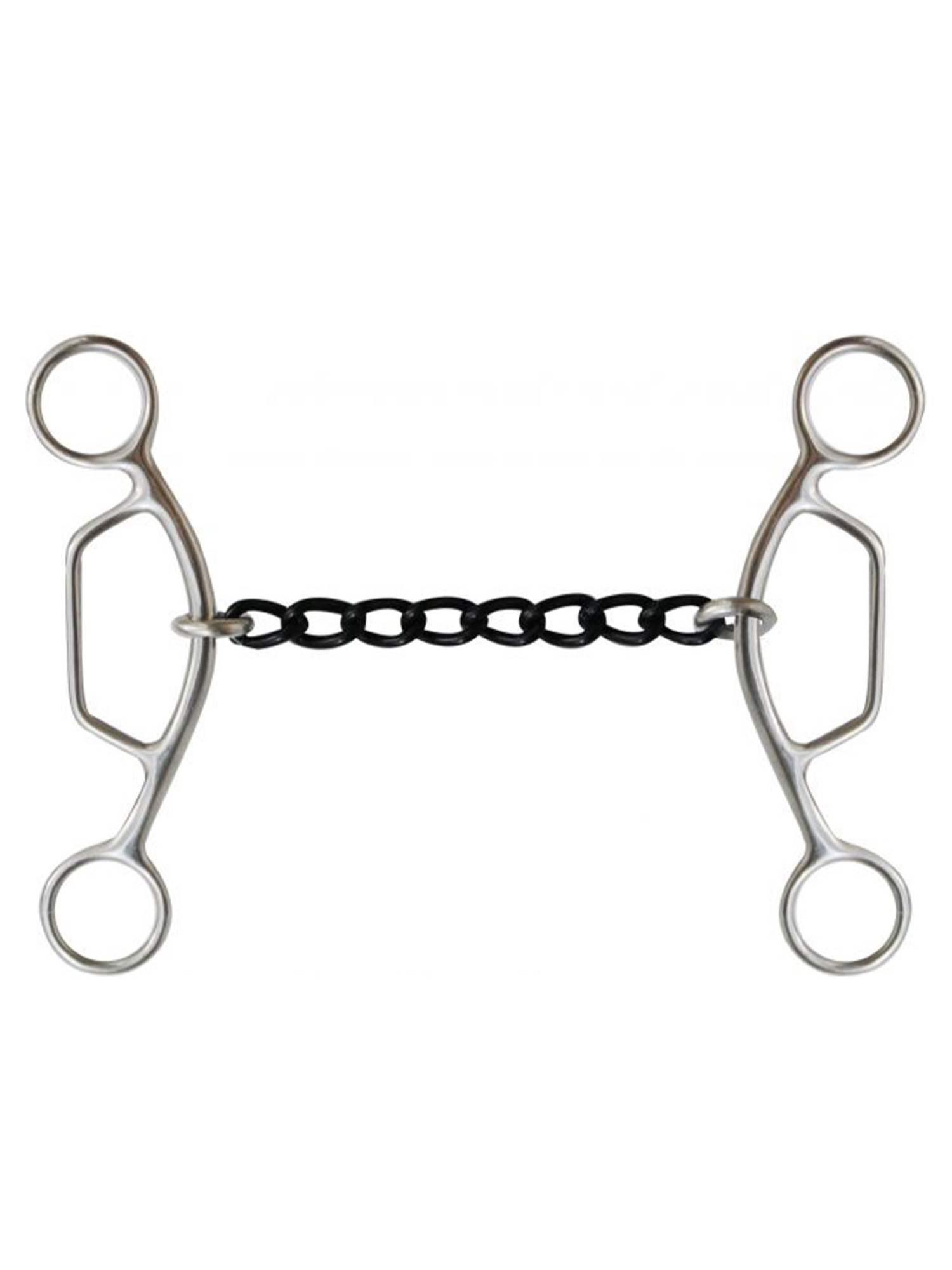 Mors Western Sliding Gag avec Embouchure Chaînée en Acier Blué | La ...