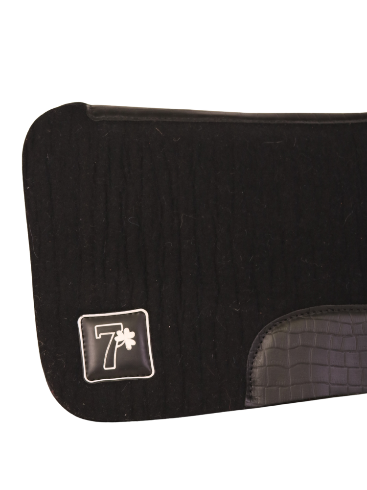Tapis Western All black / Alligator