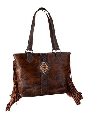 Tote Trinity Ranch Hair On Cowhide Handbag