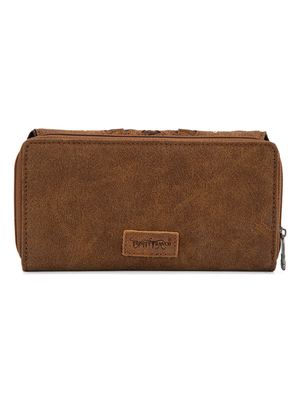 Portefeuille Genuine Hair-On Cowhide RFID