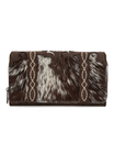 Portefeuille Genuine Hair-On Cowhide RFID