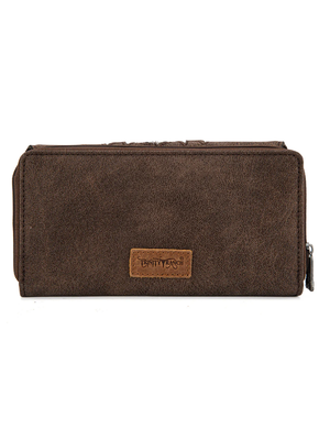 Portefeuille Genuine Hair-On Cowhide RFID