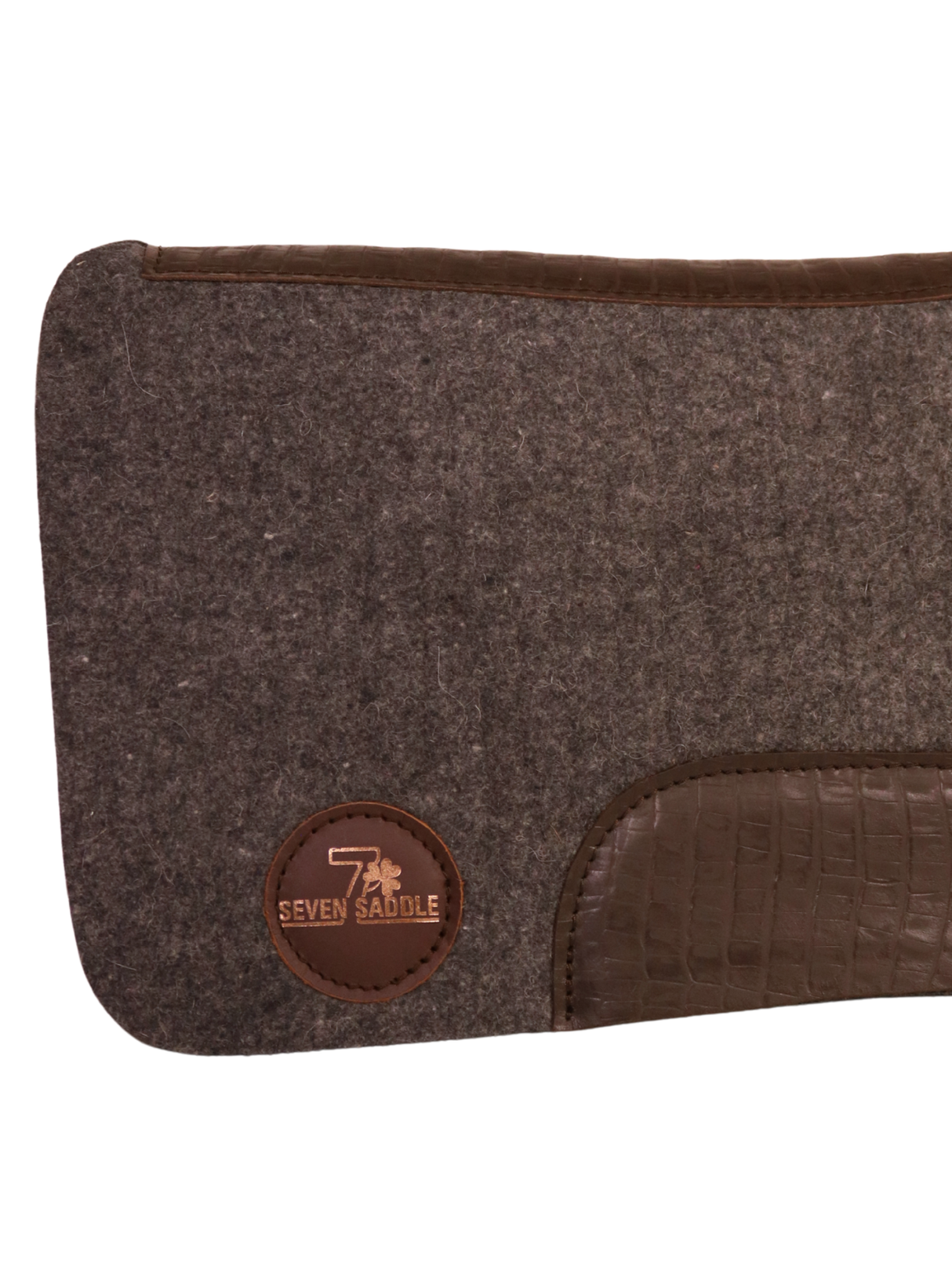 Tapis Western Gris Alligator Brun Rose Gold