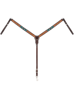 Bricole Western Turquoise Beaded