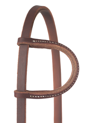 Bride western Working Tack à oreille - boucle simple