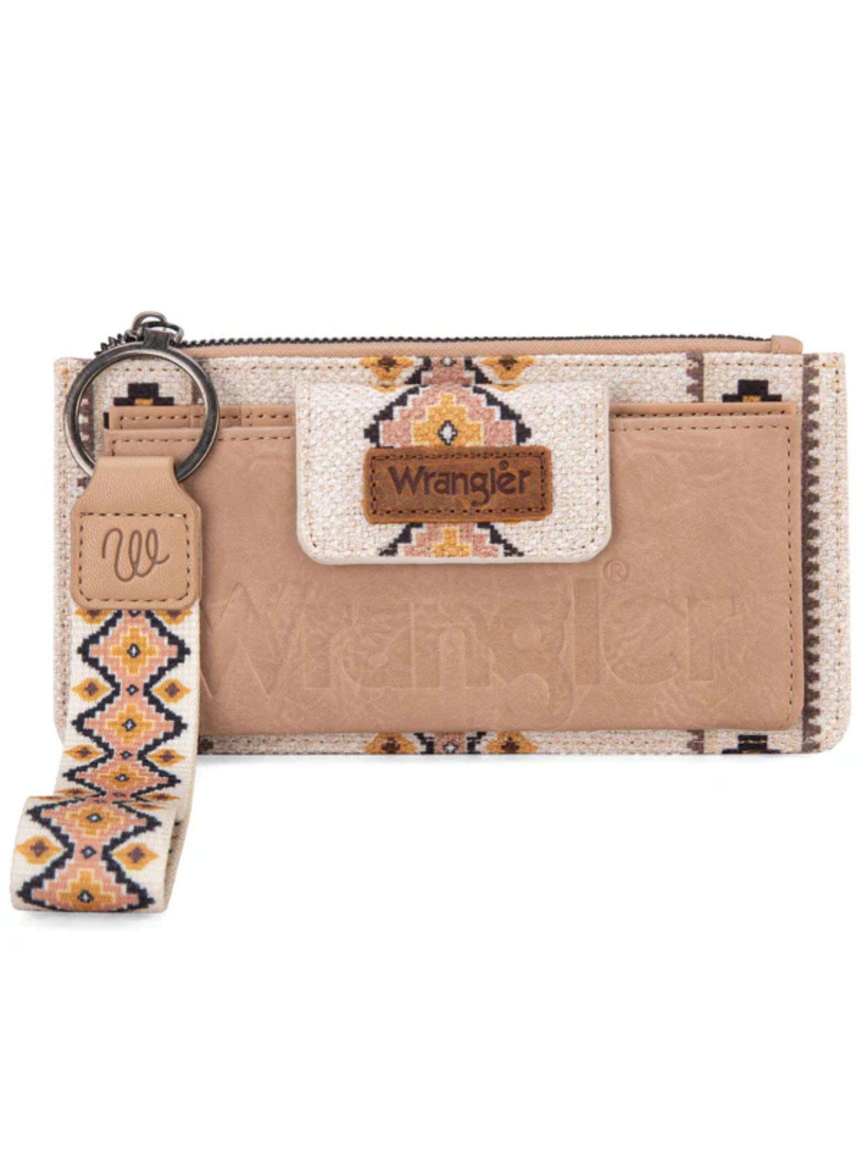 Porte-Monnaie Aztec Bi-fold Tan