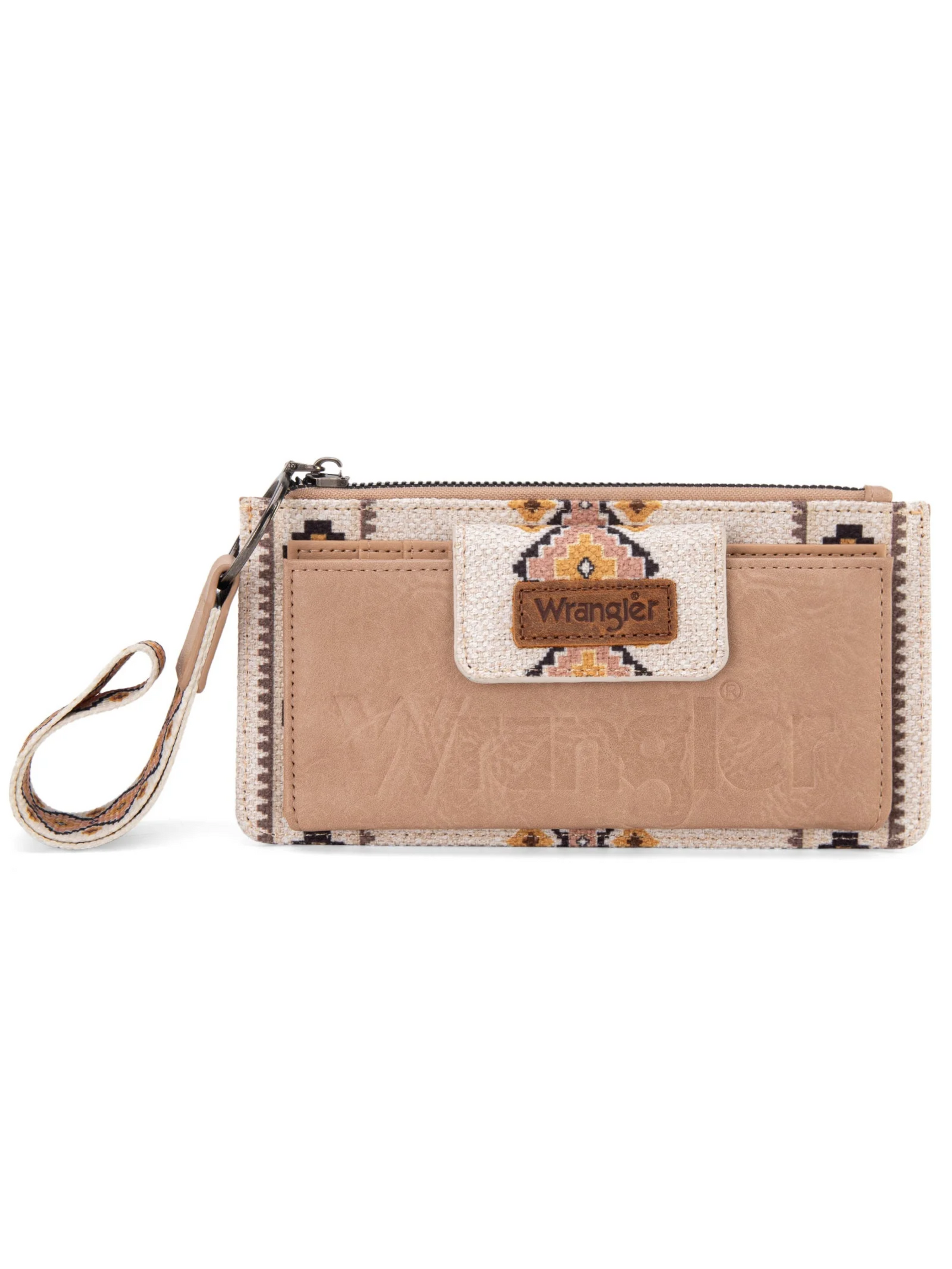 Porte-Monnaie Aztec Bi-fold Tan