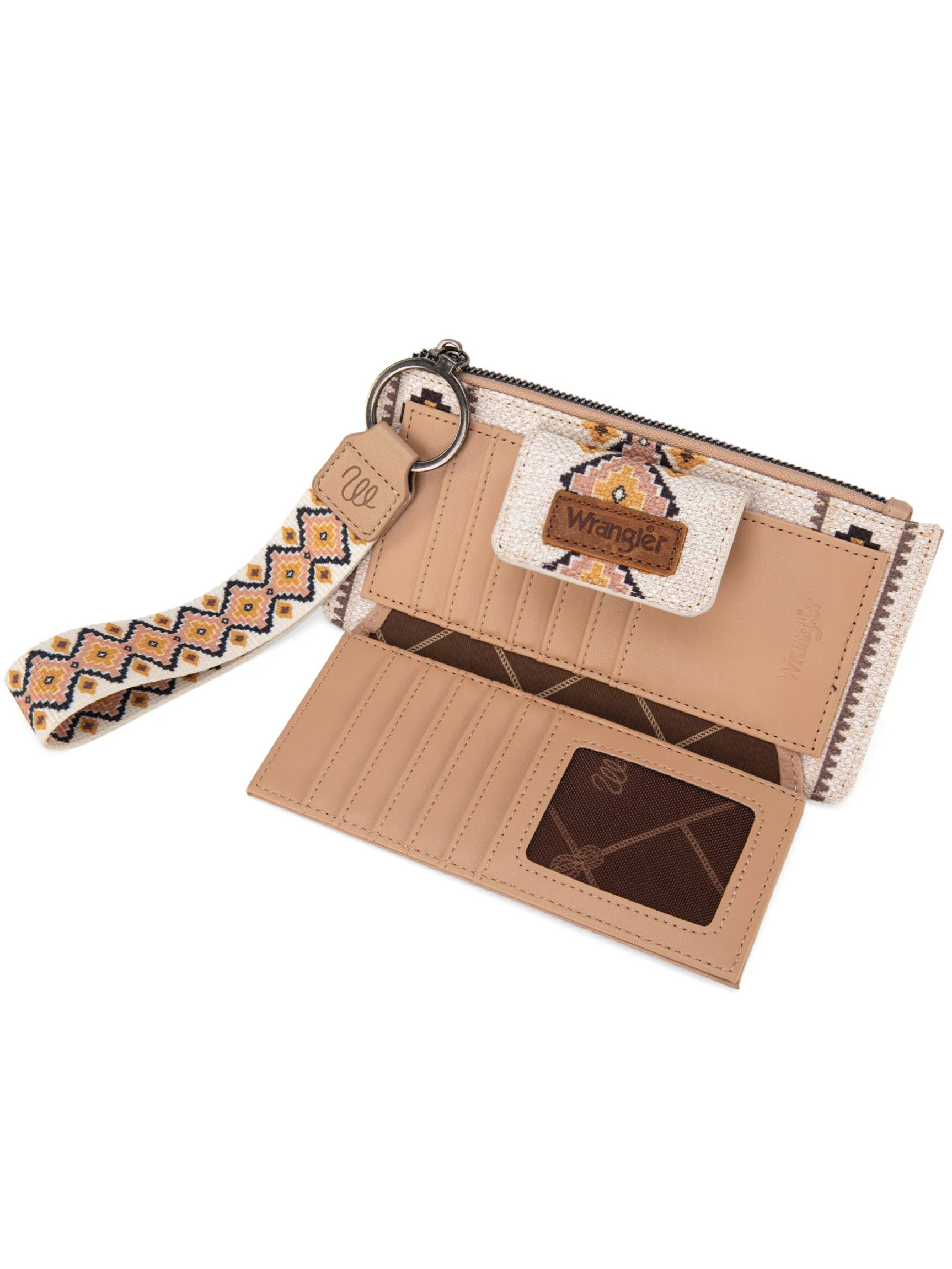 Porte-Monnaie Aztec Bi-fold Tan