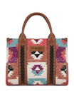 Southwestern Double-Sided Tote/Crossbody Handbag