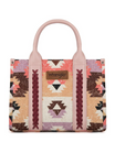 Southwestern Double-Sided Tote/Crossbody Handbag