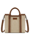 Petit sac à main Western tressé à poignée et bandoulière