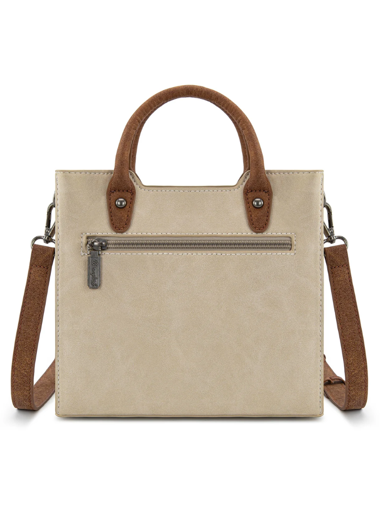 Petit sac à main Western tressé à poignée et bandoulière