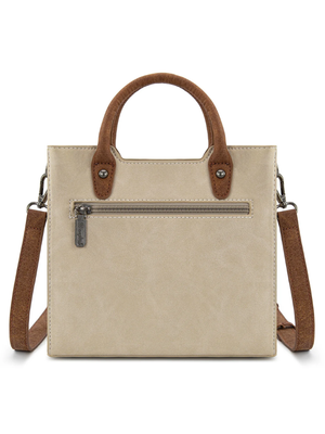 Petit sac à main Western tressé à poignée et bandoulière