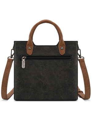 Petit sac à main Western tressé à poignée et bandoulière