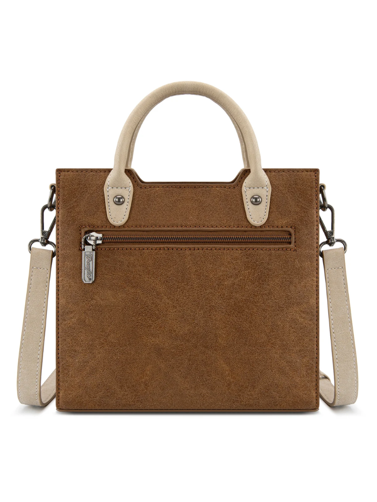 Petit sac à main Western tressé à poignée et bandoulière