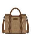 Petit sac à main Western tressé à poignée et bandoulière