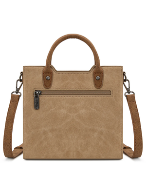 Petit sac à main Western tressé à poignée et bandoulière