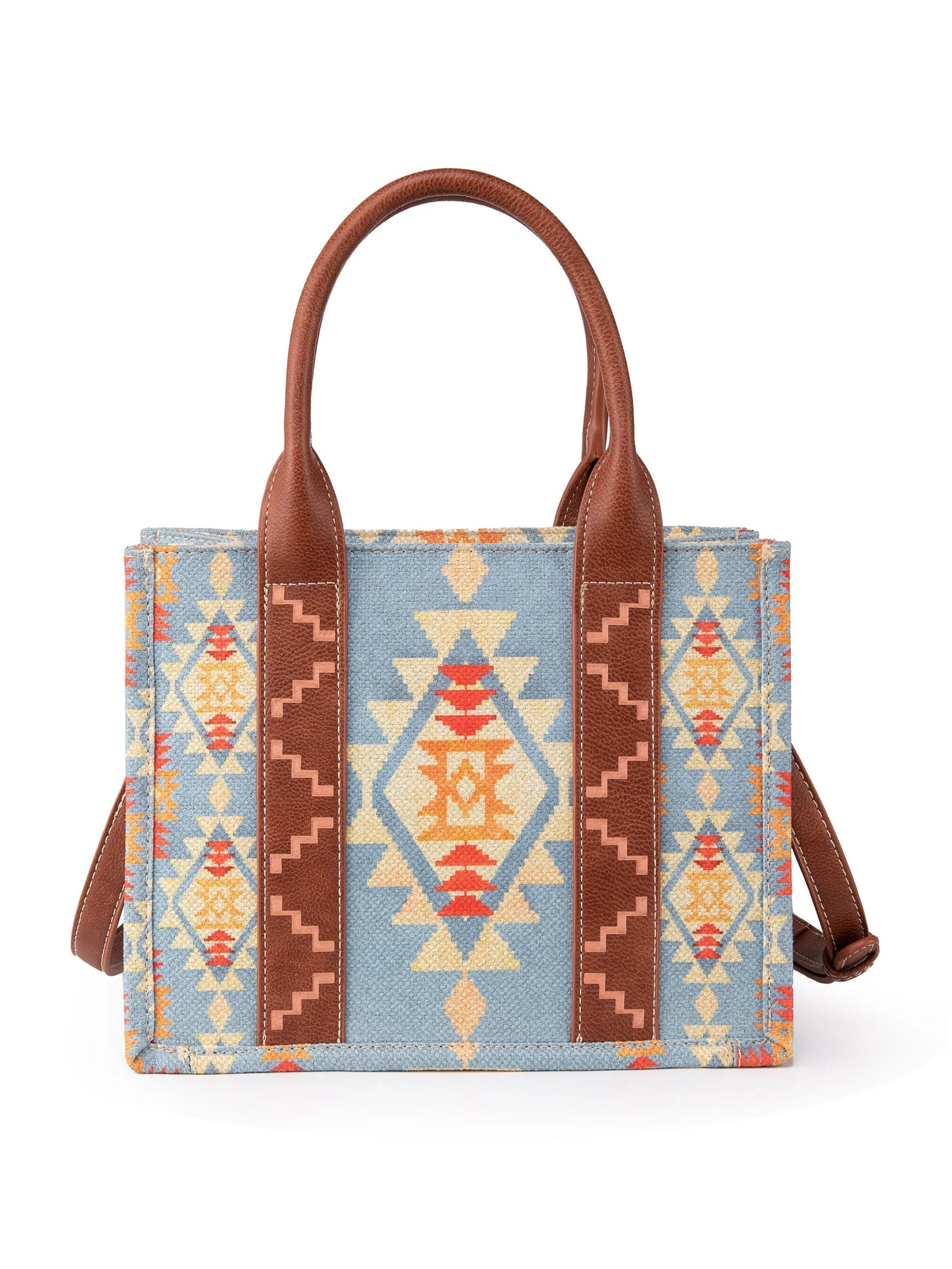 Sac à main Aztec Bleu Clair - Petit