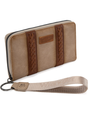 Whipstitch Khaki Coin Purse