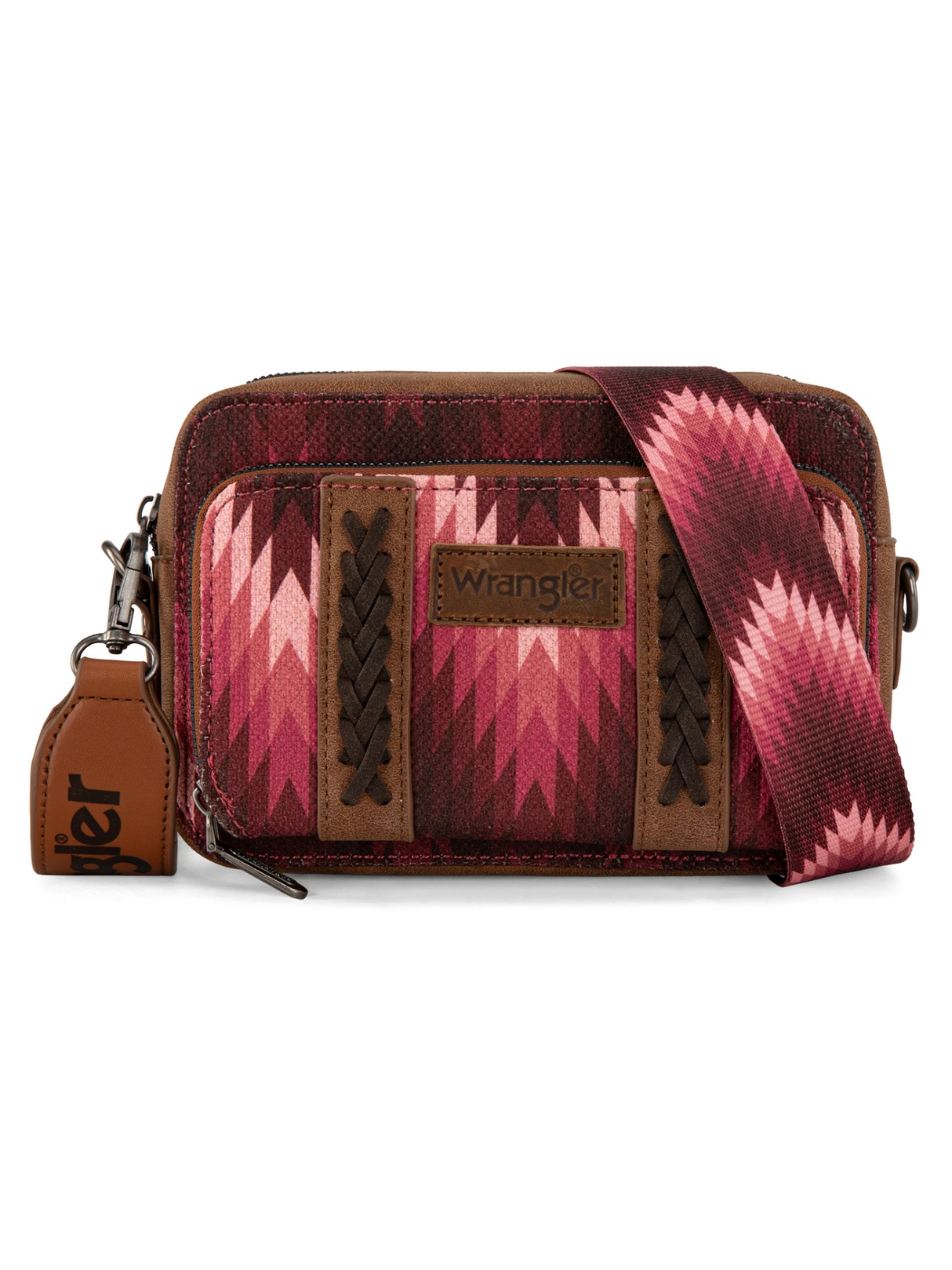 Sac à bandoulière Aztèque avec Compartiment Portefeuille