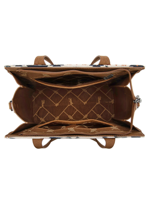 Aztec Print Tote / Shoulder Bag