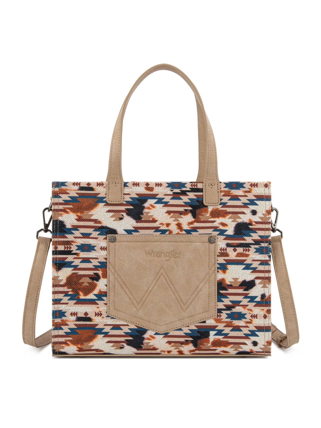 Aztec Print Tote / Shoulder Bag