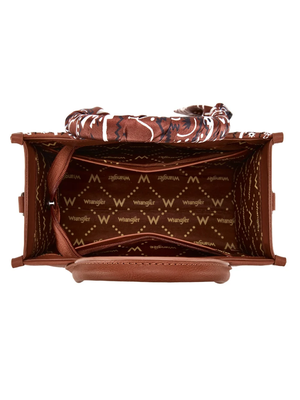 Braided Paisley Bandana Handbag