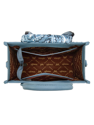 Braided Paisley Bandana Handbag