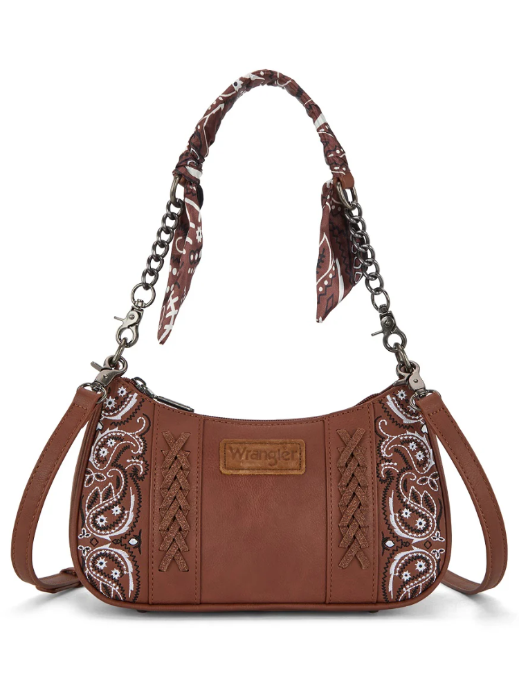 Sac à épaule Braided Paisley Bandana