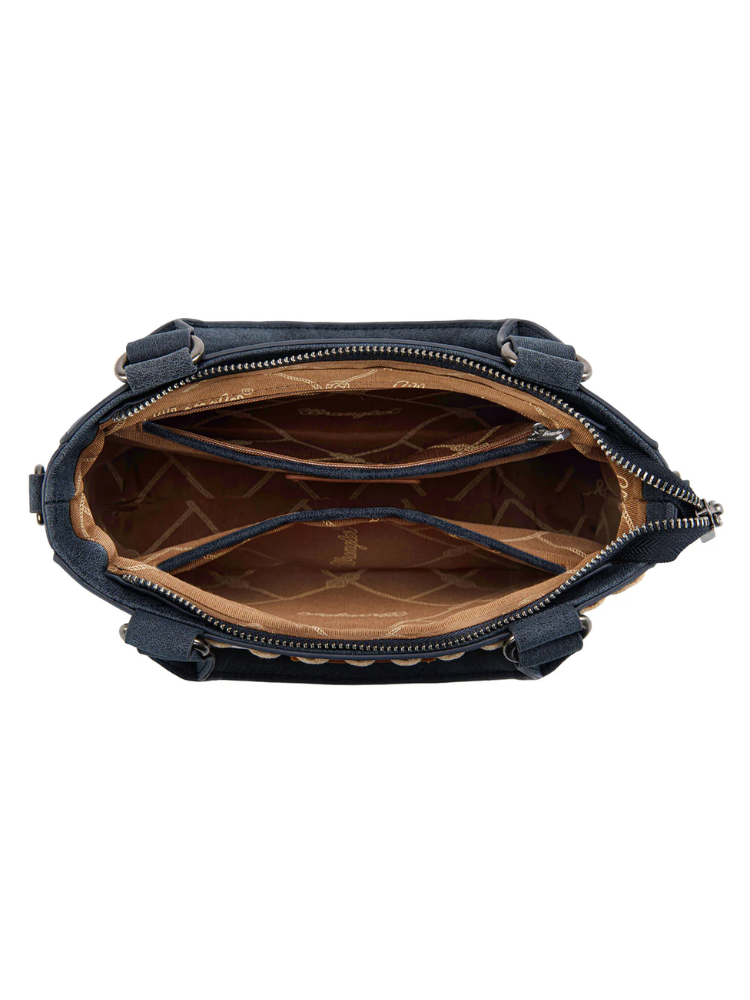 Mini sac à main satchel / bandoulière Embroidered Swirl