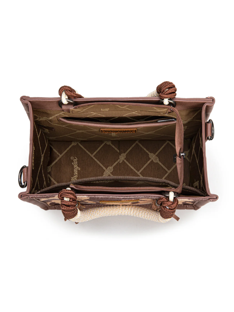 Sac Model Rengler Sac à Main WRANGLER CowPrint WG386-8120S | La Chambrière