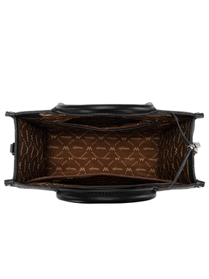 Aztec Studded Denim Crossbody Bag
