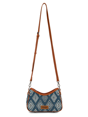 Sac à main Aztec Studded Denim avec mini pochette
