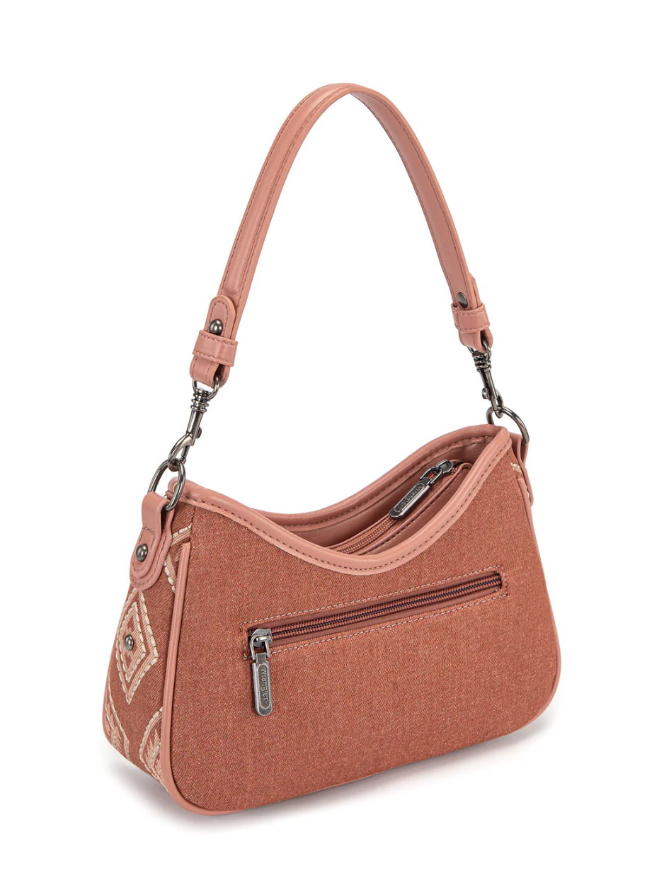 Sac à main Aztec Studded Denim avec mini pochette