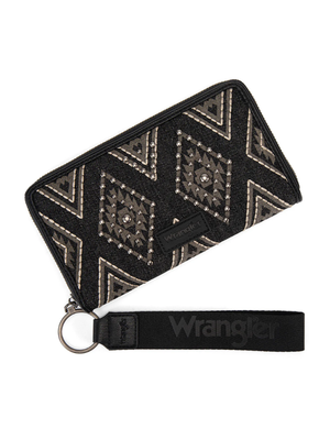 Portefeuille à Dragonne Aztec Studded