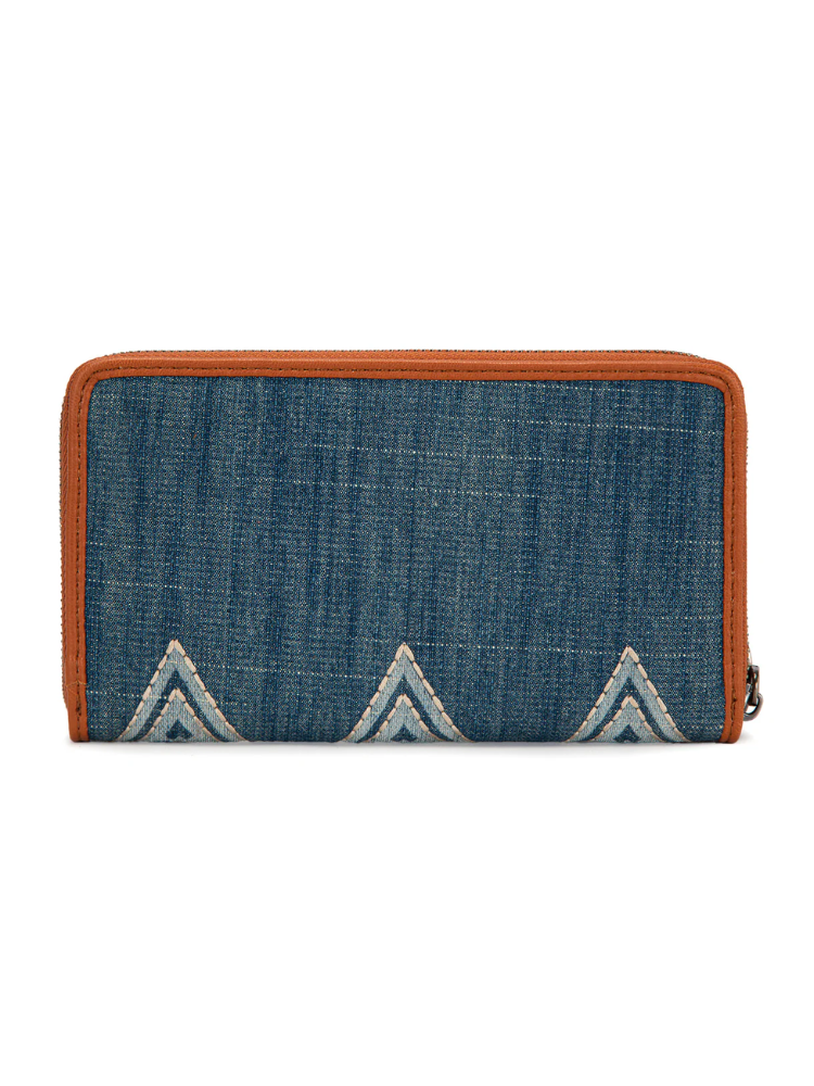 Portefeuille à Dragonne Aztec Studded