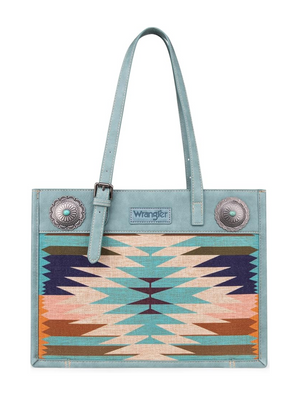 Sac à main Southwest Art Print Turquoise