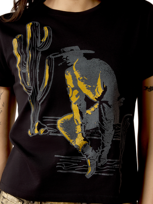 T-Shirt Wild West - Femme