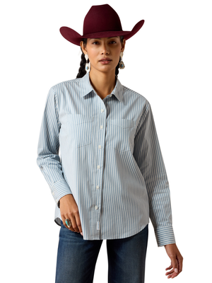 Everything Glacier Stripe Shirt - Women