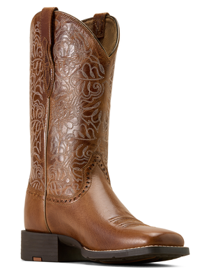 Botte Western Round Up Remuda Aged Tan - Femme