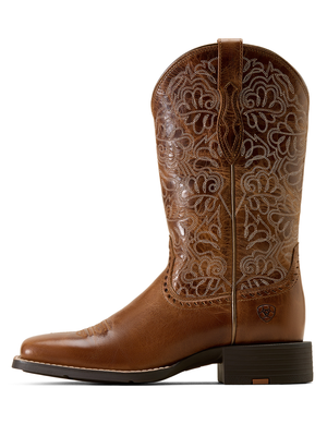 Botte Western Round Up Remuda Aged Tan - Femme