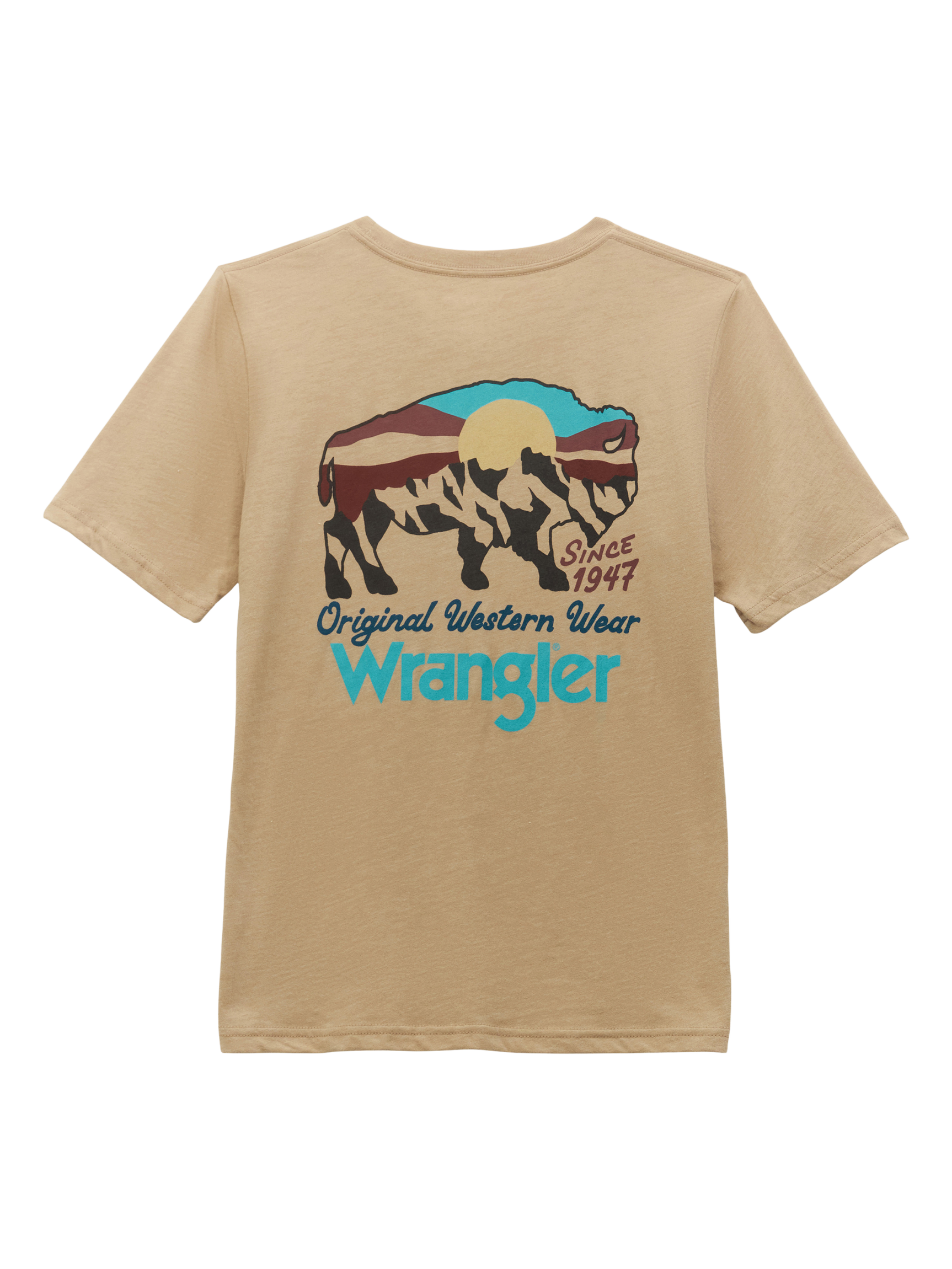 T-Shirt Scenic Bison - Enfant