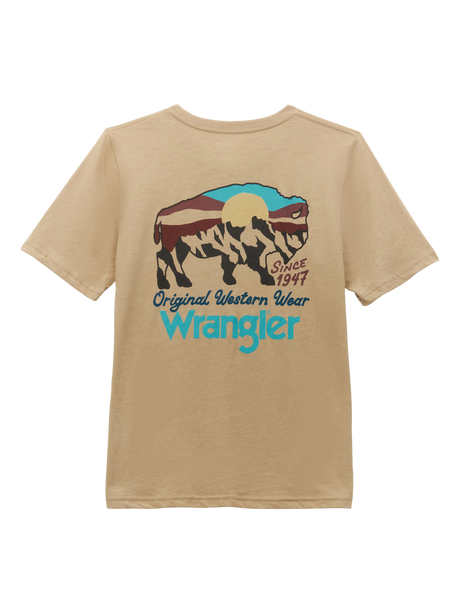 T-Shirt Scenic Bison - Enfant