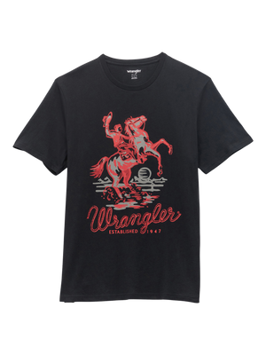 T-shirt Bucking Bronco - Homme