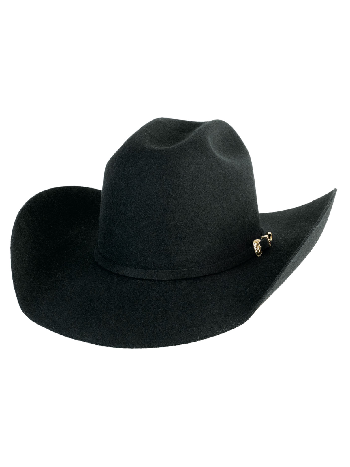 Top-Rank 8X Black Western Hat - Adult